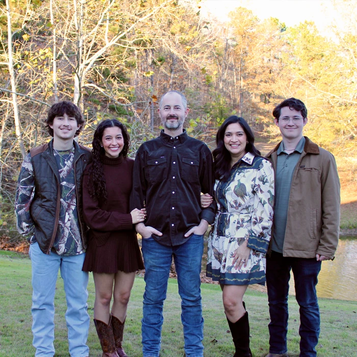 Oral Surgeons in AL & GA - Dr. Ryan N. Livingston with Family